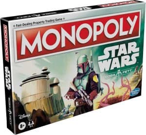 Star Wars Board Game Monopoly Boba Fett Edition 