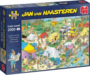 Jan van Haasteren Kamperen in het Bos puzzel 